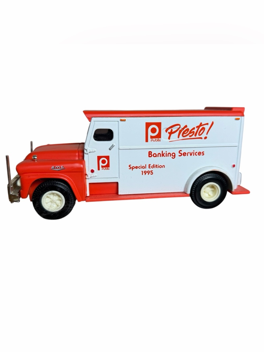 VTG 1995 Publix Presto! Armored Truck Bank 1959 GMC ERTL Collectible Banking